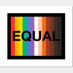 We are all Equal Posters and Art